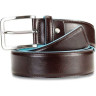 Ремень мужской PIQUADRO BLUE SQUARE CU3254B2/MO, коричневый